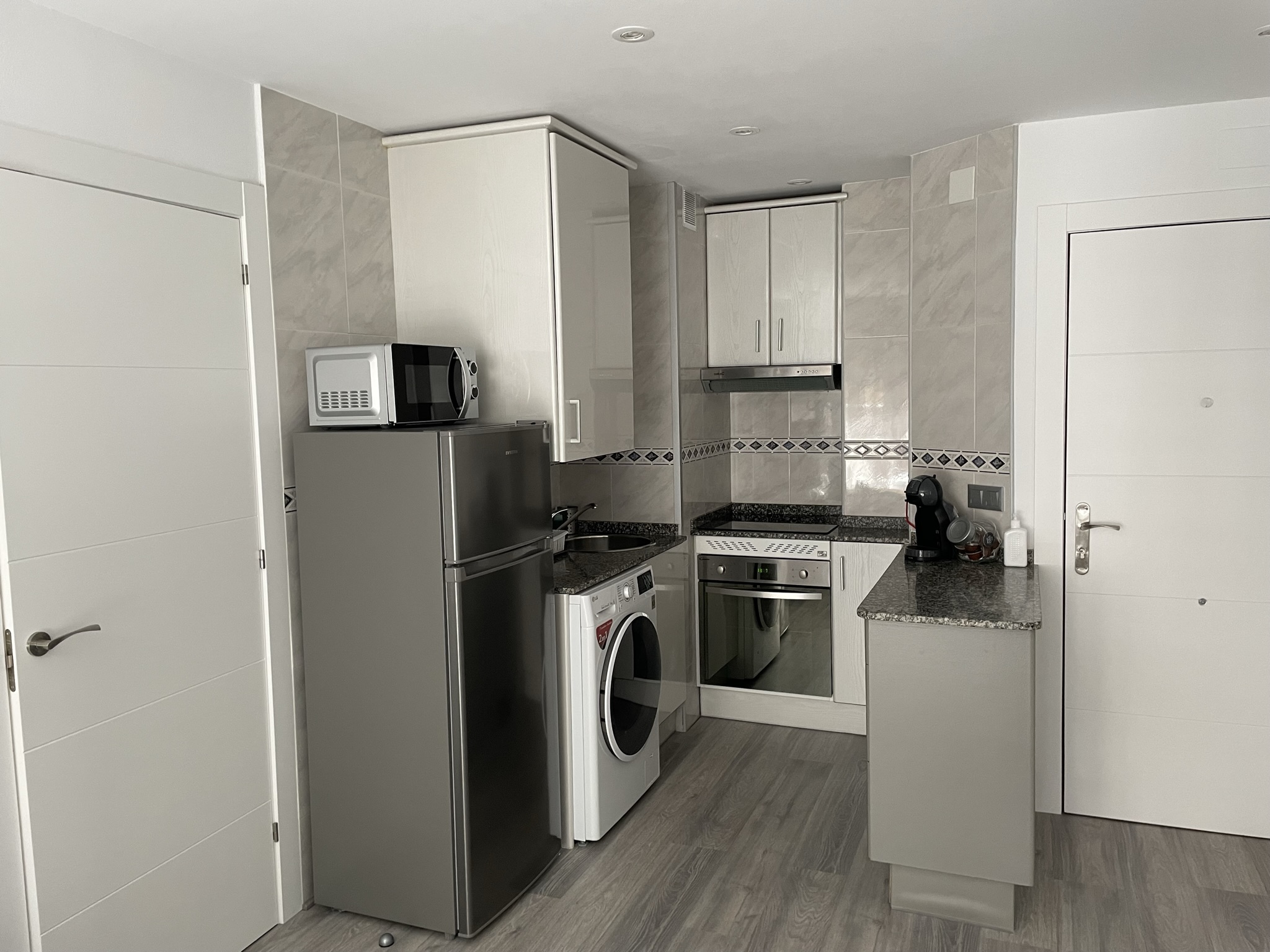 Cocina completamente equipada